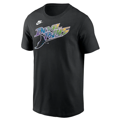 Tampa Bay Rays Cooperstown Wordmark Men's Nike MLB T-Shirt