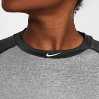 Nike Pro Big Kids' Dri-FIT 3/4-Sleeve Top