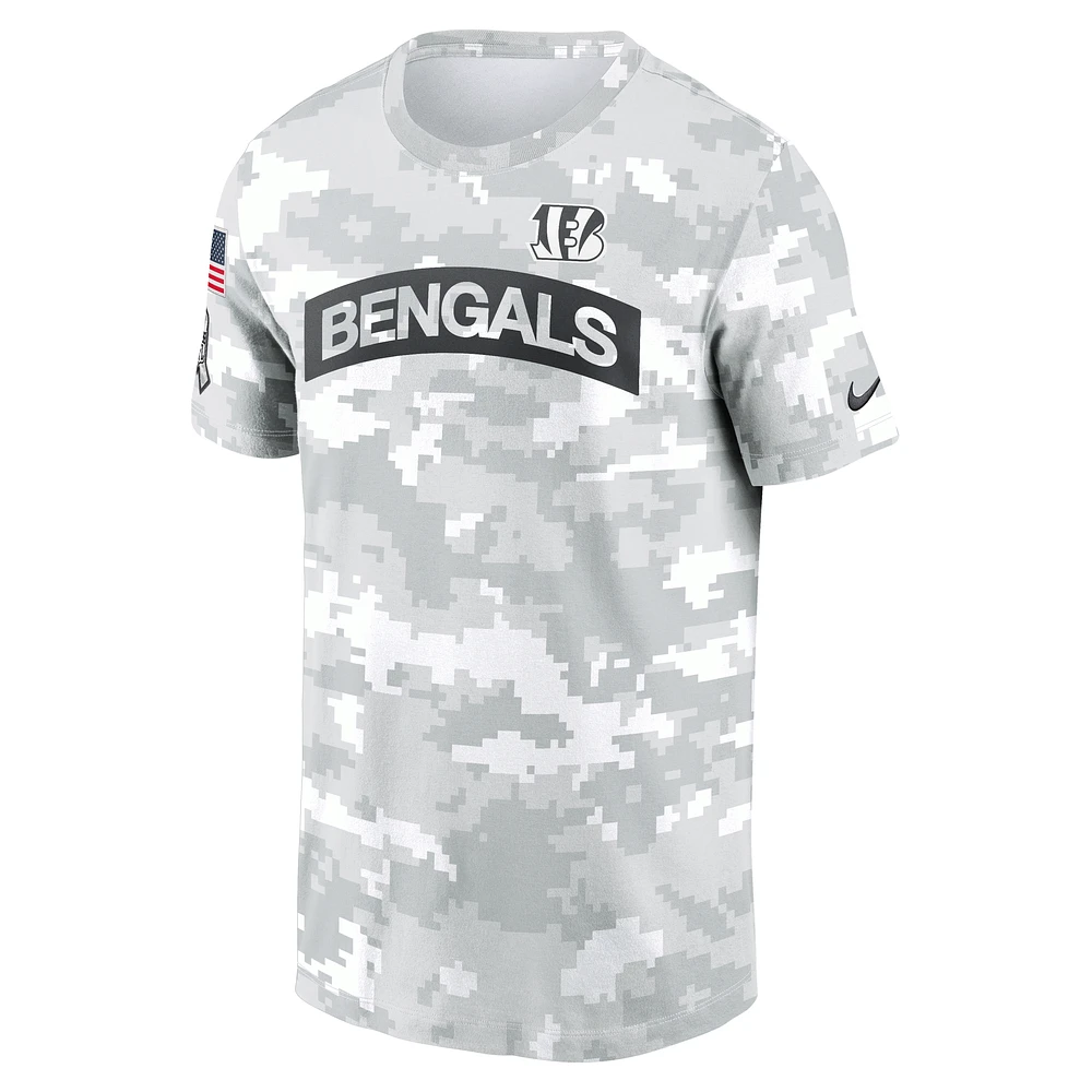 Cincinnati Bengals Salute to Service Edge Arch Men's Nike Dri-FIT NFL T-Shirt