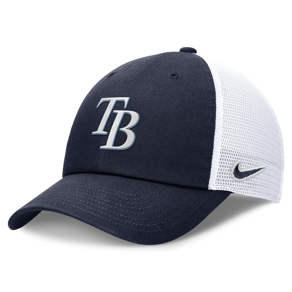 Tampa Bay Rays Evergreen Club Men's Nike MLB Trucker Adjustable Hat