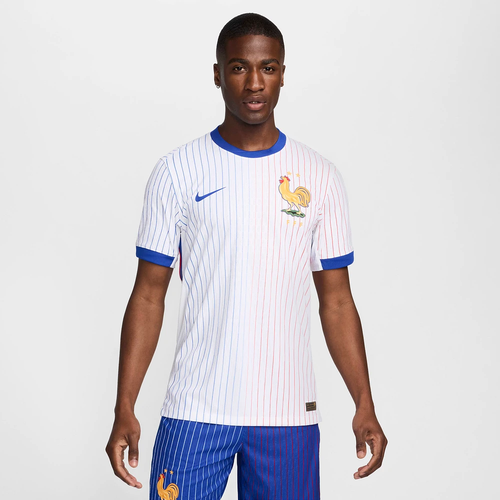 FFF (Men's Team) 2024/25 Match Away Men's Nike Dri-FIT ADV Soccer Authentic Jersey