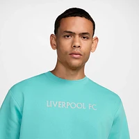 Liverpool FC Club Men's Nike Soccer Crew-Neck Sweatshirt