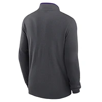 LSU Tigers Victory Men's Nike Dri-FIT College 1/2-Zip Long-Sleeve Top