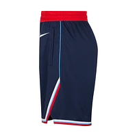 LA Clippers 2024/25 Swingman Icon Edition Big Kids' Nike Dri-FIT NBA Replica Shorts