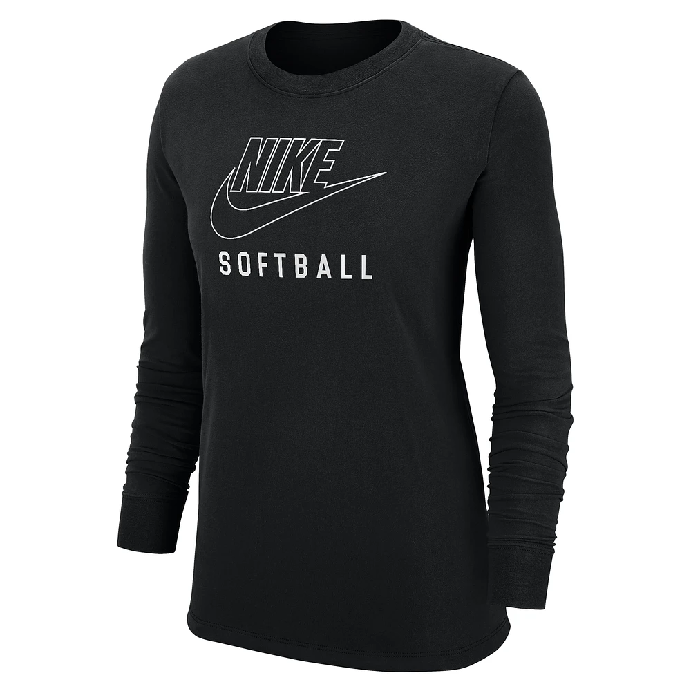 Nike Swoosh Women's Softball Long-Sleeve T-Shirt