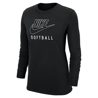 Nike Swoosh Women's Softball Long-Sleeve T-Shirt