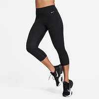 Nike Universa Women's Medium-Support High-Waisted Cropped Leggings with Pockets