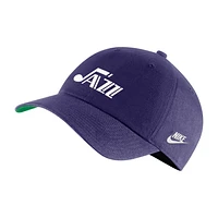 Utah Jazz Hardwood Classics Nike NBA Adjustable Cap