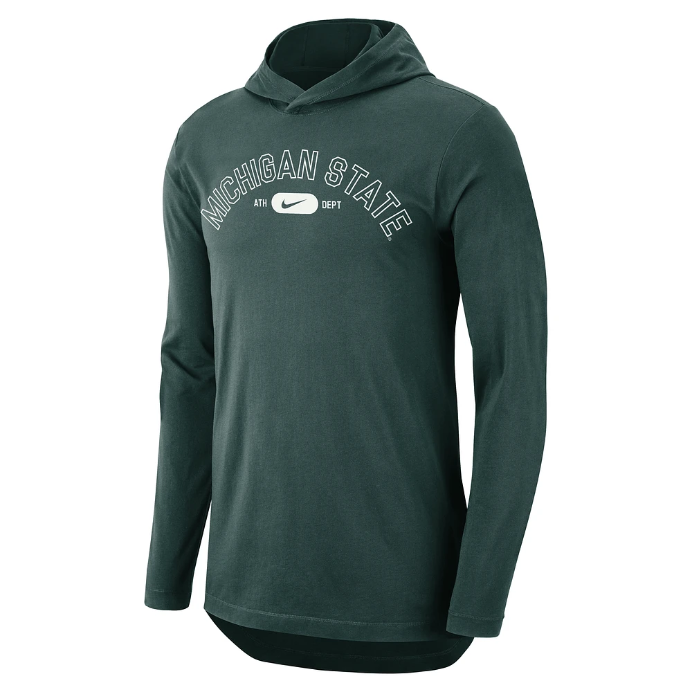 Michigan State Men's Nike Dri-FIT College Hooded T-Shirt