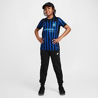 Inter Milan 2025/26 Stadium Home Big Kids' Nike Dri-FIT Soccer Replica Jersey