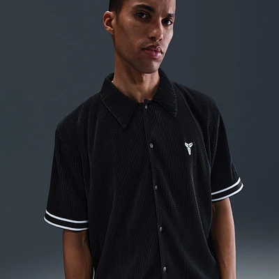 Kobe Men's Pleated Short-Sleeve Basketball Top