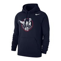 UConn Club Men's Nike College Pullover Hoodie