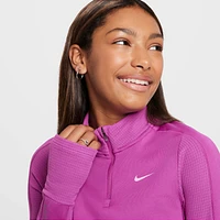 Nike Pro Girls' Therma-FIT 1/2-Zip Top