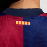 FC Barcelona 2024/25 Stadium Home Women's Nike Dri-FIT Soccer Replica Jersey