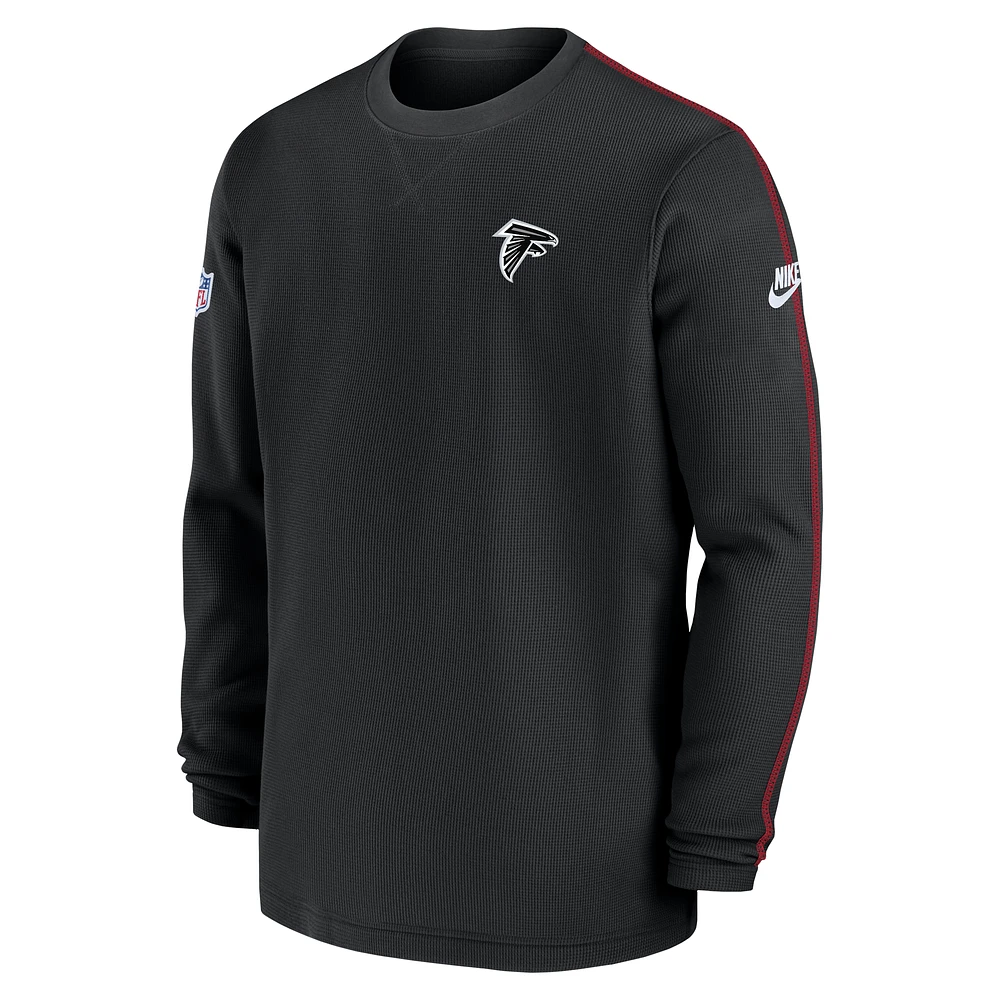 Atlanta Falcons Logo Coach Men’s Nike NFL Long-Sleeve Top