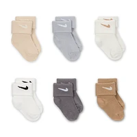 Nike Baby (12-24M) Waffle Knit Socks (6 Pairs)