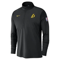 Los Angeles Lakers City Edition Men's Nike Dri-FIT NBA 1/2-Zip Long-Sleeve Top