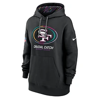 San Francisco 49ers Crucial Catch Club Women's Nike NFL Pullover Hoodie