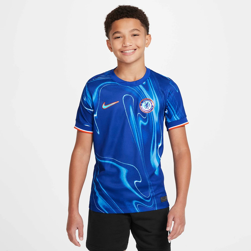 Chelsea FC 2024/25 Stadium Home Big Kids' Nike Dri-FIT Soccer Replica Jersey