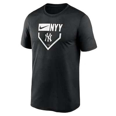 New York Yankees Home Plate Icon Legend Men's Nike Dri-FIT MLB T-Shirt