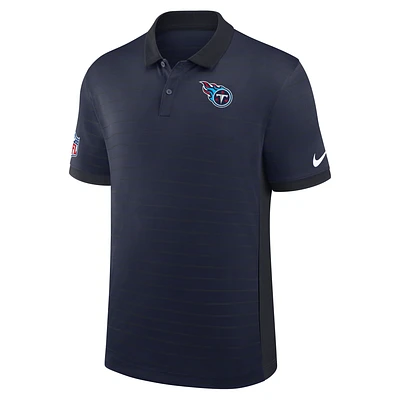 Tennessee Titans Sideline Victory Stripe Men's Nike Dri-FIT NFL Polo