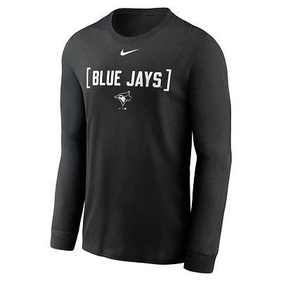 Toronto Blue Jays Fashion Men's Nike MLB Long-Sleeve T-Shirt