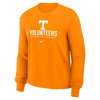 Tennessee Volunteers Primetime University Boxy Women's Nike College Long-Sleeve T-Shirt