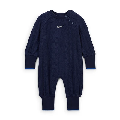 Nike ReadySet Baby (0-9M) Cable Knit Coverall