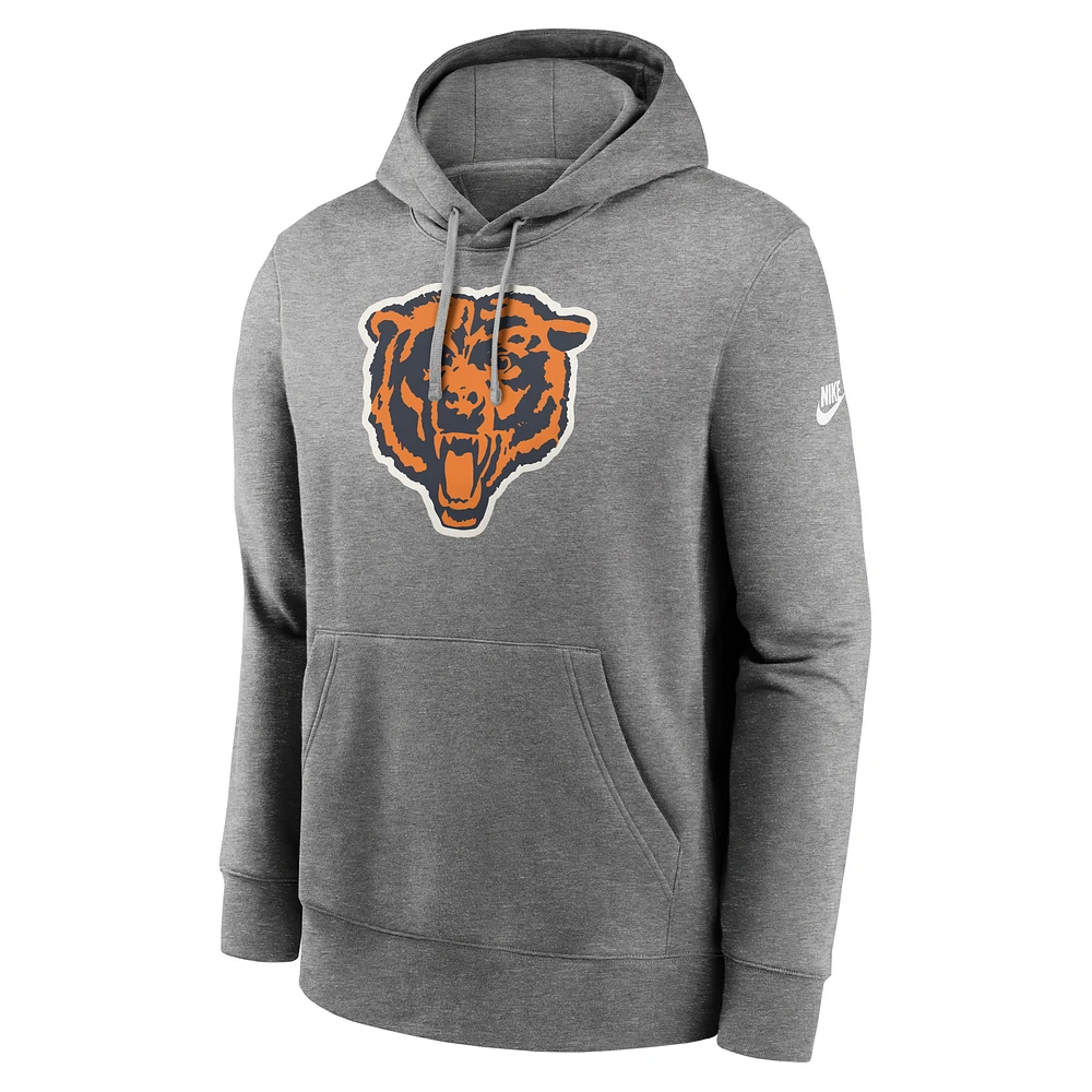 Chicago Bears Rewind Club Logo Men’s Nike NFL Pullover Hoodie