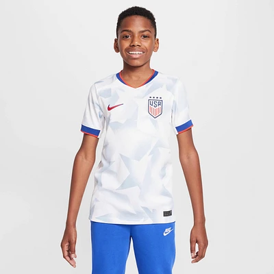USWNT 2025 Stadium Home (Women's Team) Big Kids' Nike Dri-FIT Soccer Replica Jersey