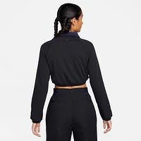 Nike Sportswear Collection Women's Cropped Long-Sleeve Polo