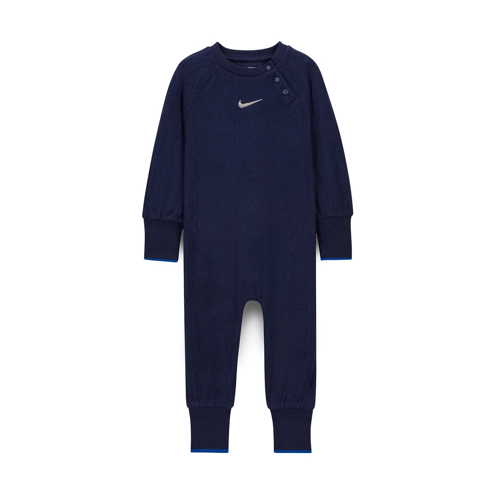 Nike ReadySet Baby (12-24M) Cable Knit Coverall