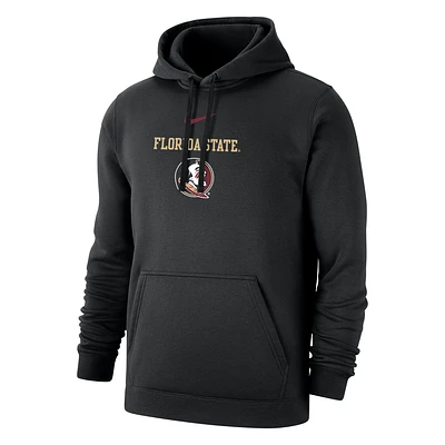 Florida State Club Fleece Men's Nike College Hoodie