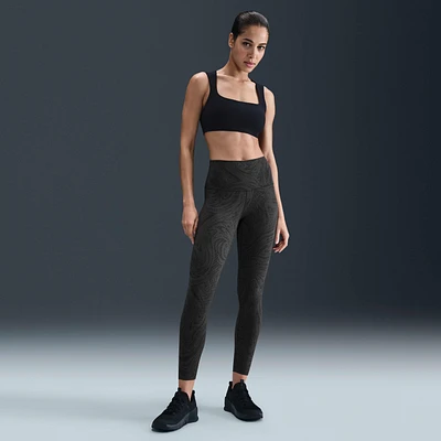 Nike Zenvy Women's Gentle-Support High-Waisted 7/8 Printed Leggings