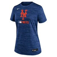 New York Mets Authentic Collection Velocity Women's Nike Dri-FIT MLB T-Shirt