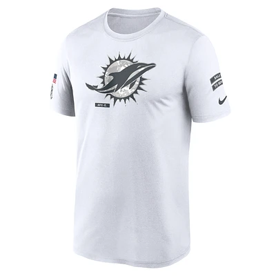 Miami Dolphins Salute to Service Primary Edge Legend Men's Nike Dri-FIT NFL T-Shirt