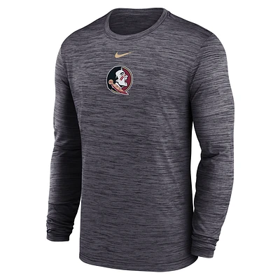 Florida State Sideline Velocity Men's Nike Dri-FIT College Long-Sleeve T-Shirt