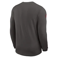 Tampa Bay Buccaneers Sideline Coach Men's Nike Dri-FIT NFL Long-Sleeve Top