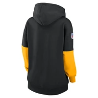 Pittsburgh Steelers Sideline Essential Women's Nike NFL Pullover Hoodie