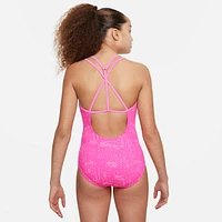 Nike Swim Retro Flow Big Kids' (Girls') T-Back One-Piece Swimsuit