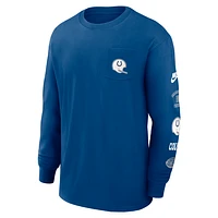 Indianapolis Colts Rewind Max90 Pocket Men's Nike NFL Long-Sleeve T-Shirt