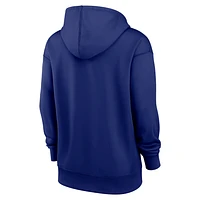 Texas Rangers Authentic Collection Women's Nike Therma MLB Pullover Hoodie