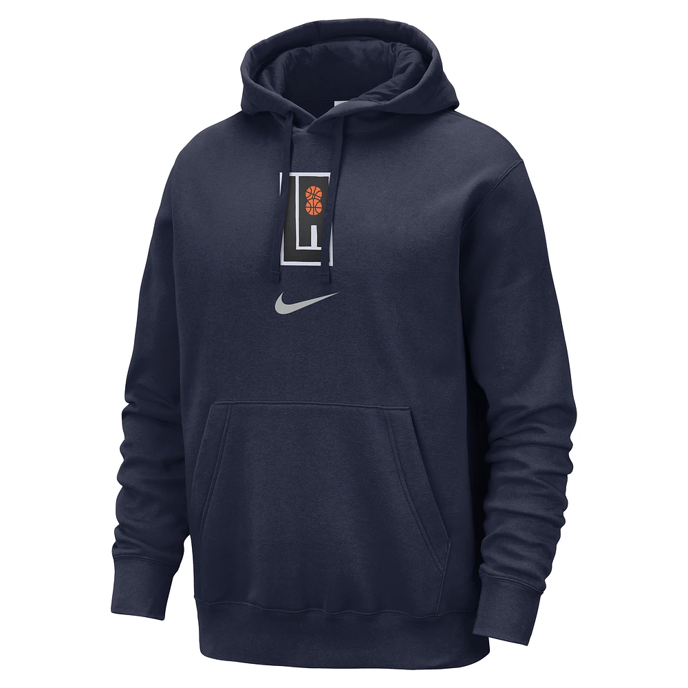 LA Clippers Club Fleece City Edition Men's Nike NBA Pullover Hoodie