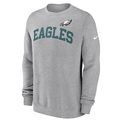 Philadelphia Eagles Club Men's Nike NFL Pullover Crew