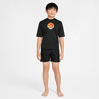 Nike Swim Hydroguard Big Kids' (Boys') Dri-FIT Short-Sleeve Top