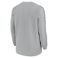 Las Vegas Raiders Sideline Coach Men’s Nike NFL Long-Sleeve Top