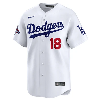 Freddie Freeman Los Angeles Dodgers 2024 World Series Men’s Nike Dri-FIT ADV MLB Limited Jersey