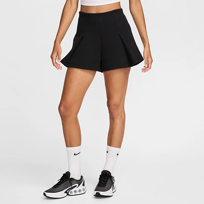 Nike Sportswear Tech Fleece Women's High-Waisted 3" Pleated Shorts