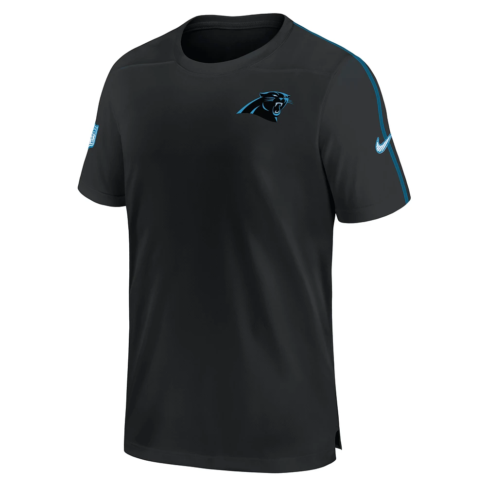 Carolina Panthers Sideline Coach Men's Nike Dri-FIT NFL Top