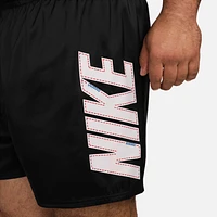 Nike Swim Big Block Men's 9" Volley Shorts (Extended Size)